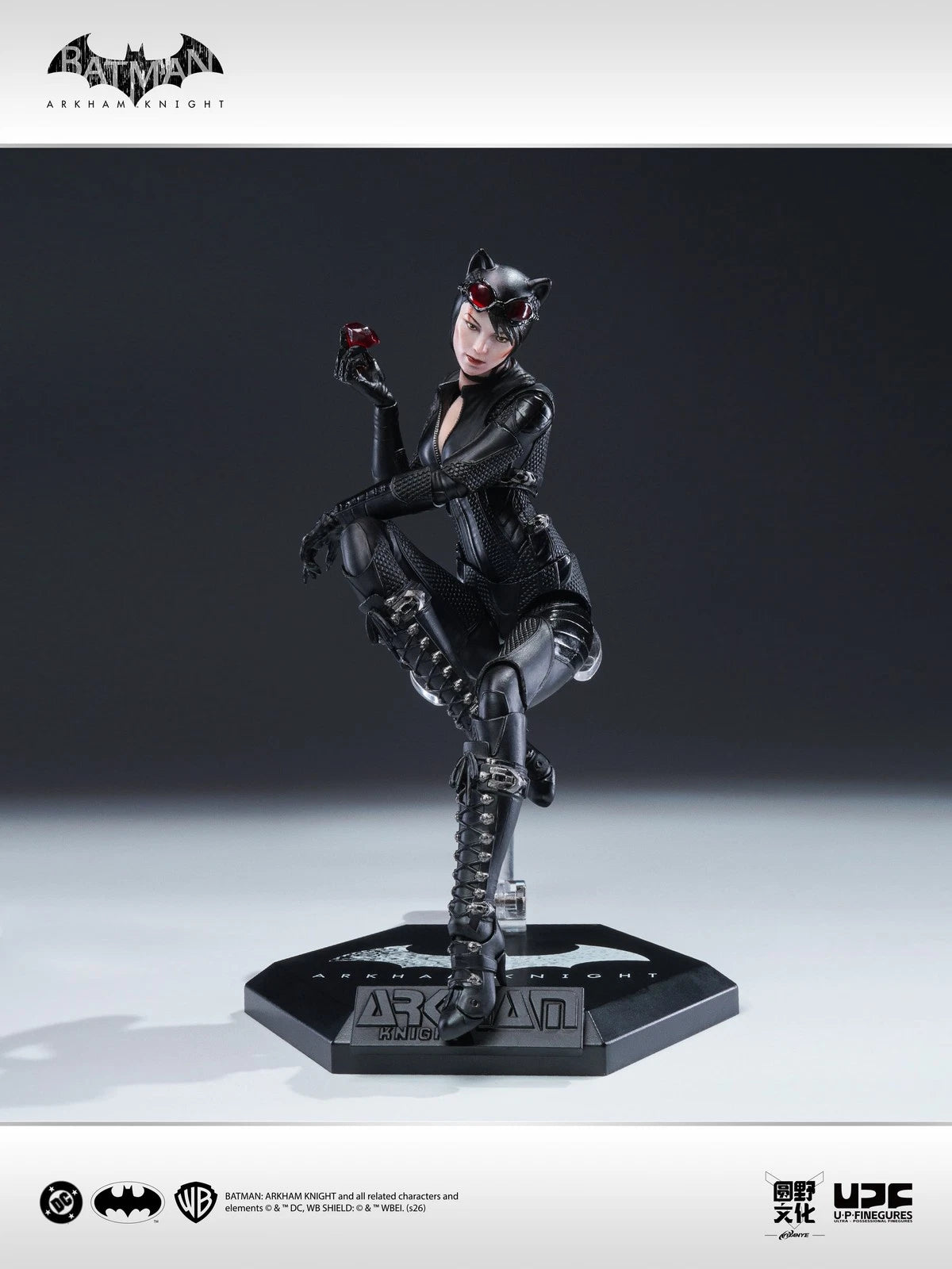 First Batch LPZZ UPFinegures Batman Arkham Knight Catwoman 1/12 Action Figure UPFINEGURES - KOEEK