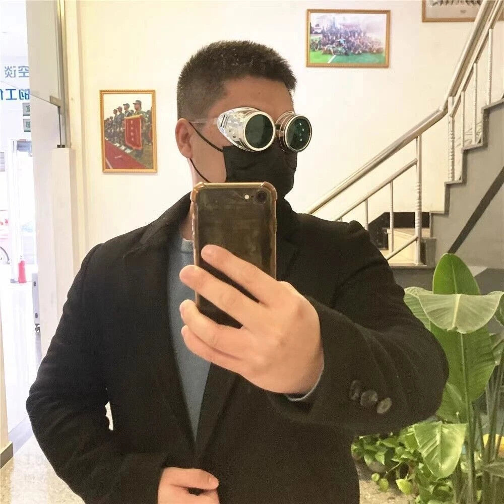 Jujutsu Kaisen Nanami Kento Transparent Visual Glasses Green Lens Sunglasse Prop 07FC0E-D4 - KOEEK