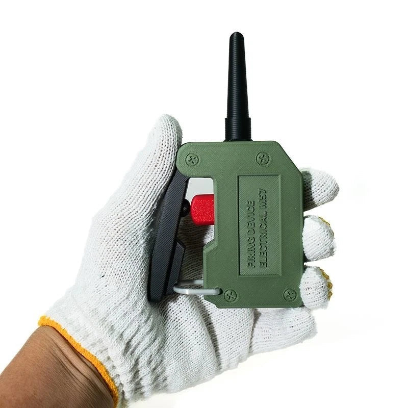 Stress Relief Toy: Detonator Model with Click Sound - Plastic Fidget Press Prop 07FC0E-D4 - KOEEK