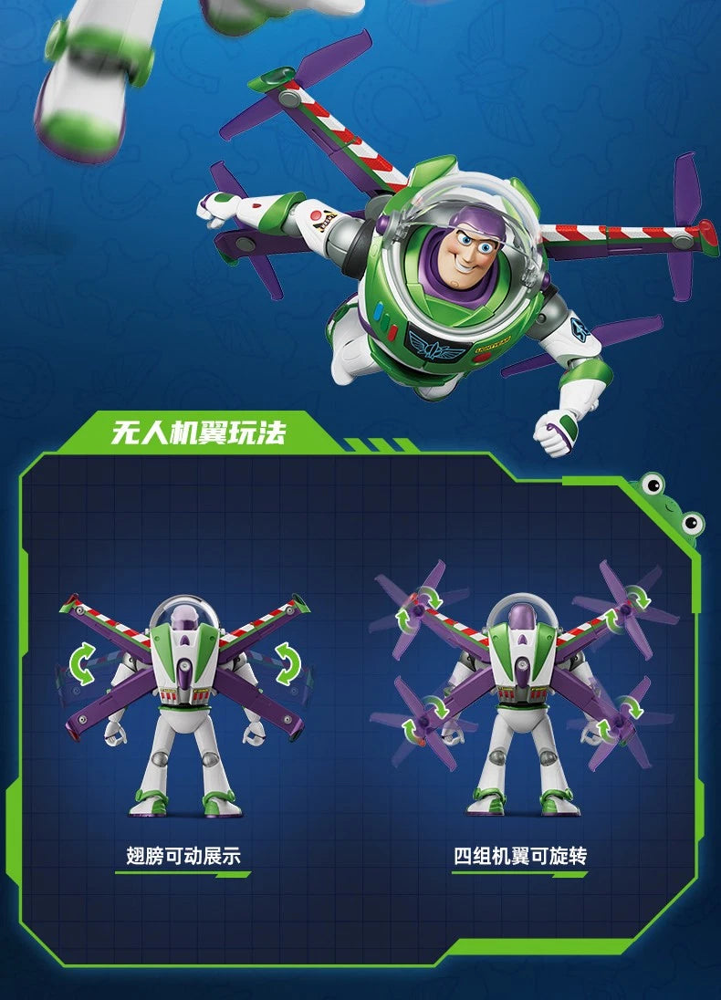 Blokees Toy Story Buzz Lightyear Beyond Version Assemble Model Action Figure BLOKEES - KOEEK