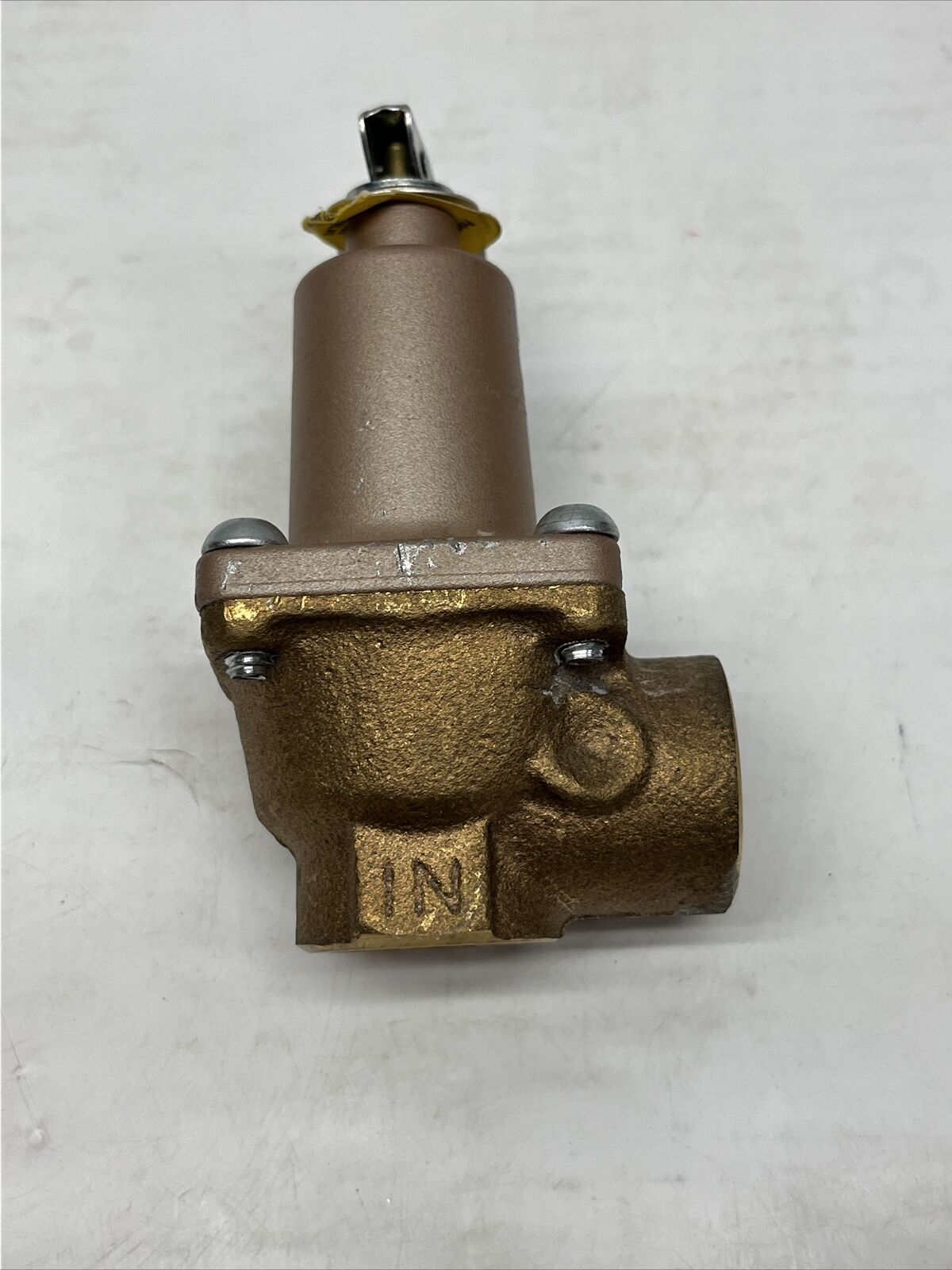 ny Watts 3/4in 50-PSI sikkerhedsaflastningsventil - Bronze 174A-050)