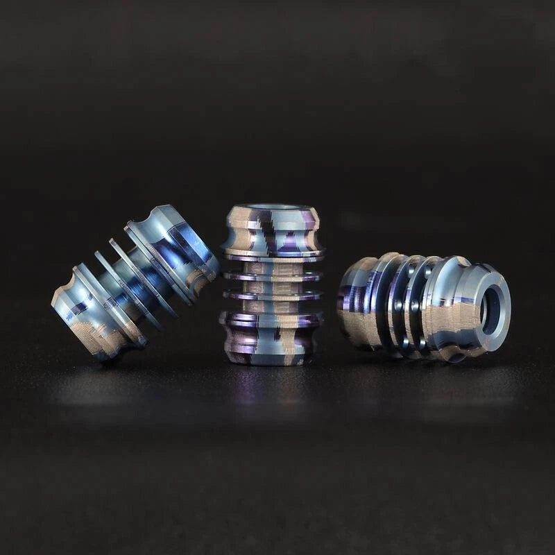 EDC TC4 Titanium Knife Lanyard Bead Paracord Necklace Pendant Bracelet Charm DIY 07FC0E-D4 - KOEEK