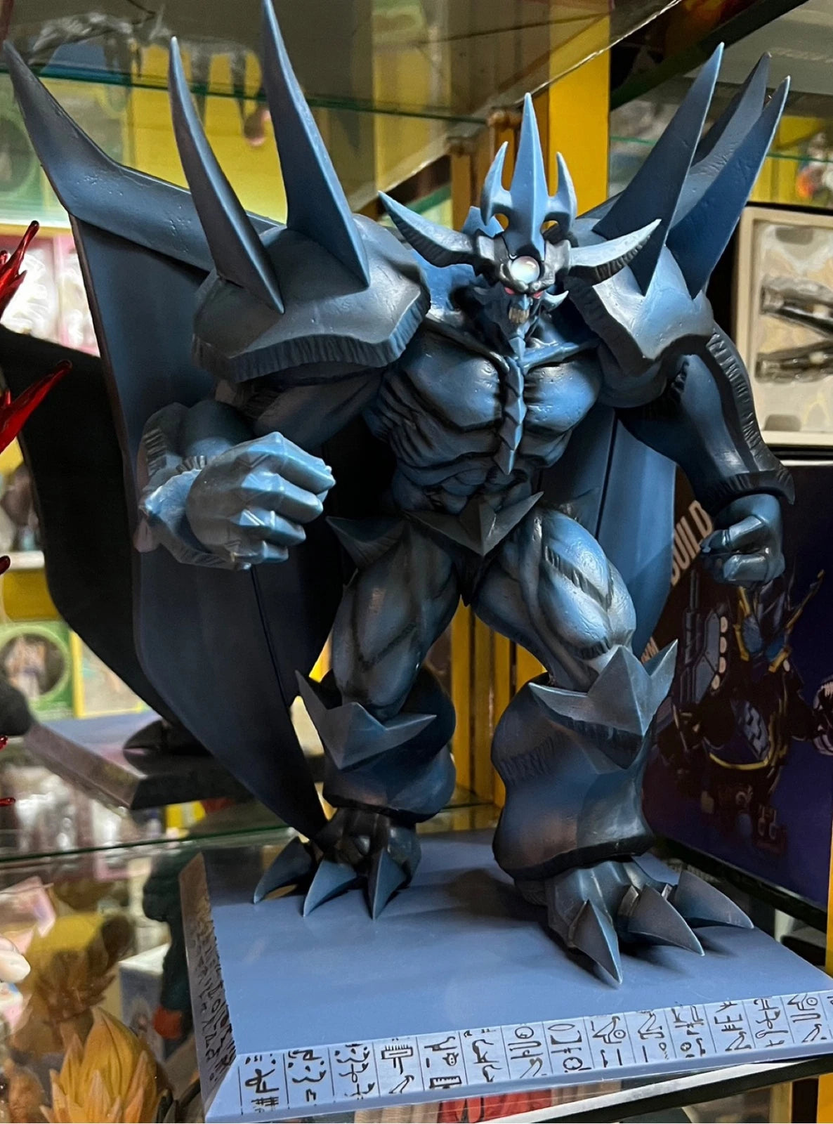 Yu-Gi-Oh! OBELISK THE TORMENTOR Figure Card Of God Statue Model Collectible 35cm 07FC0E-D4 - KOEEK