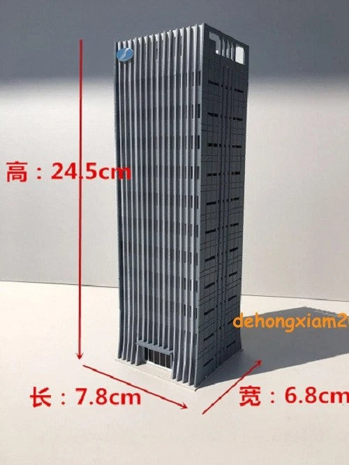 1/150 Building Model Morden Office Building Scene Architecture Assembled Model 07FC0E-D4 - KOEEK