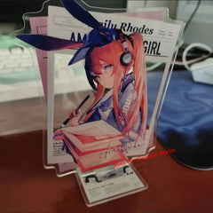 Anime Arknights Amiya Acrylic Desktop Stand Figure Collection Gift 07FC0E-D4 - KOEEK