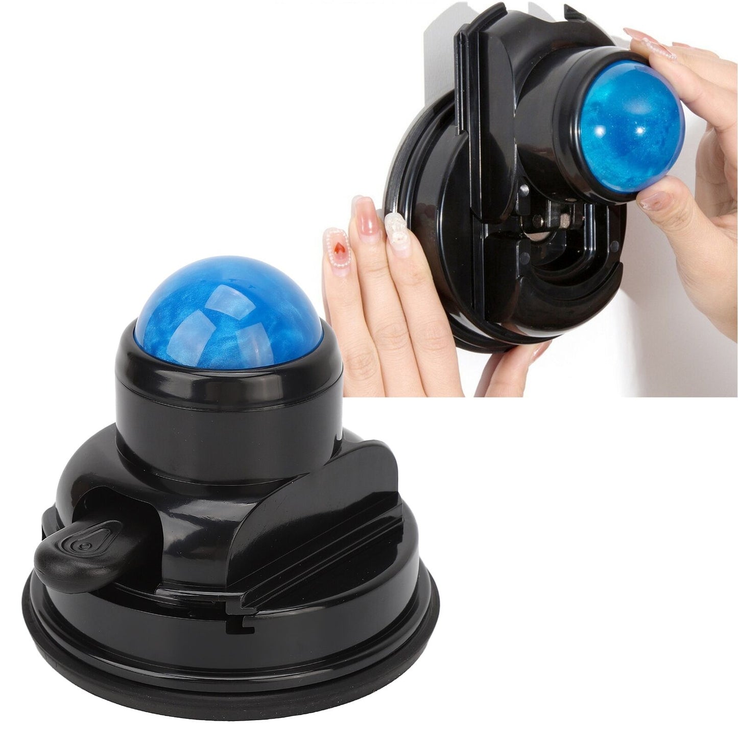 new Wall Massageler Manual Suction Cup Massage Ball Mountable Muscle MassageBall HGF koeek - KOEEK