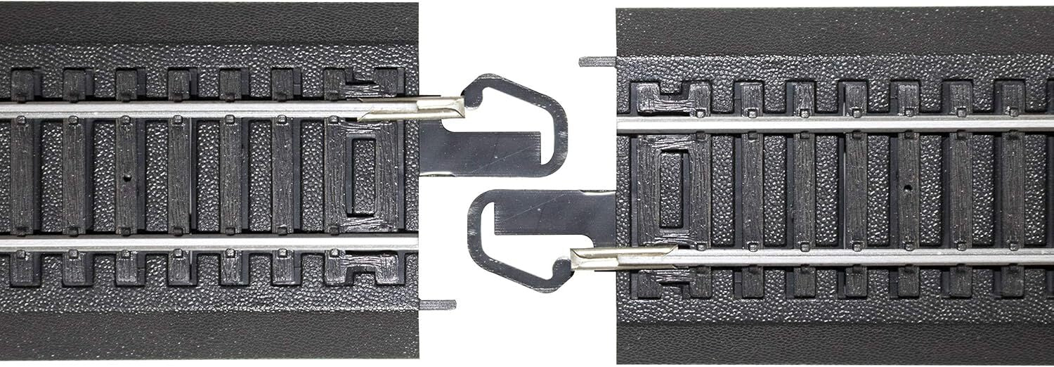 new Bachmann Trains - Snap-Fit E-Z TRACK 9” STRAIGHT RERAILER (2/card) - STEEL... BACHMANN - KOEEK