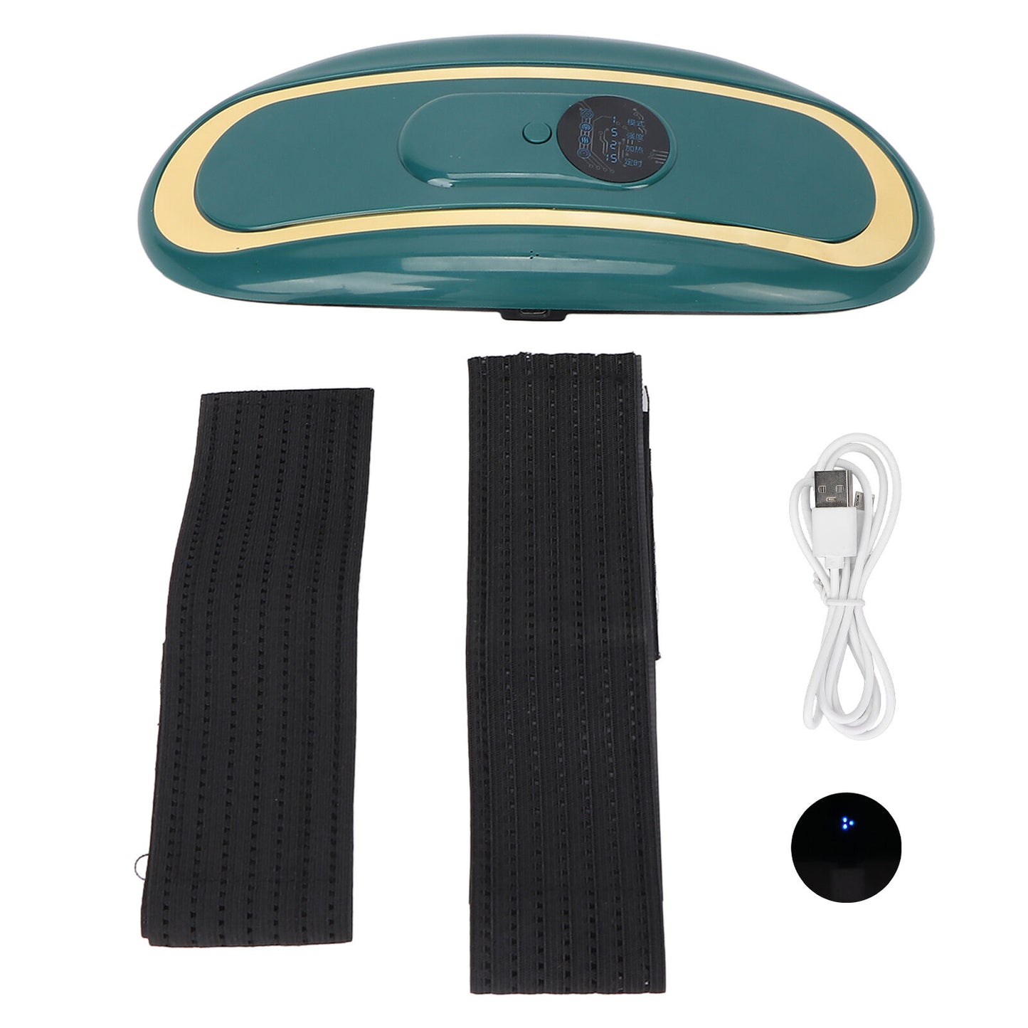 new Electric Waist Massage Belt Relieve Waist Lower Back Massaging Instrument HGF koeek - KOEEK