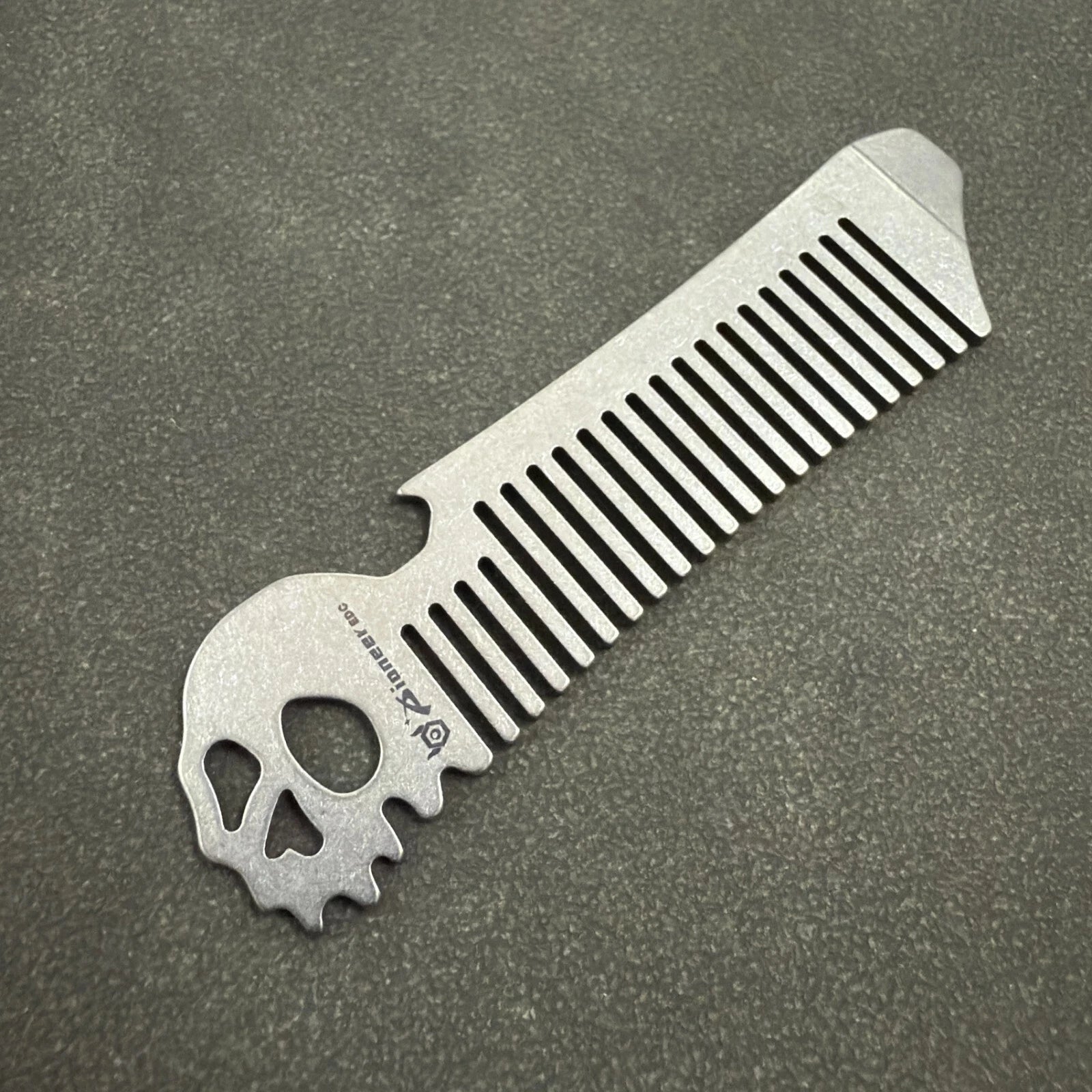 Hot RIHE Design TC4 TITANIUM PRY Bar TOOL Ghost EDC bottle opener Comb 07FC0E-D4 - KOEEK