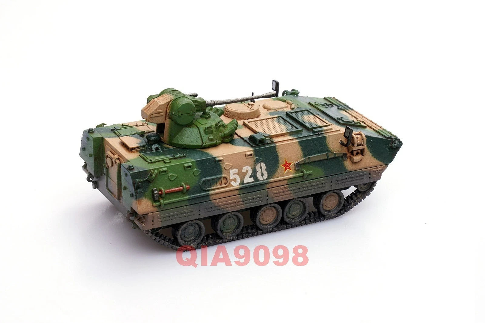 1/72 China PLA ZSD-90 Armoured Personnel Carrier Jungle Tricolor Camo Model 07FC0E-D4 - KOEEK