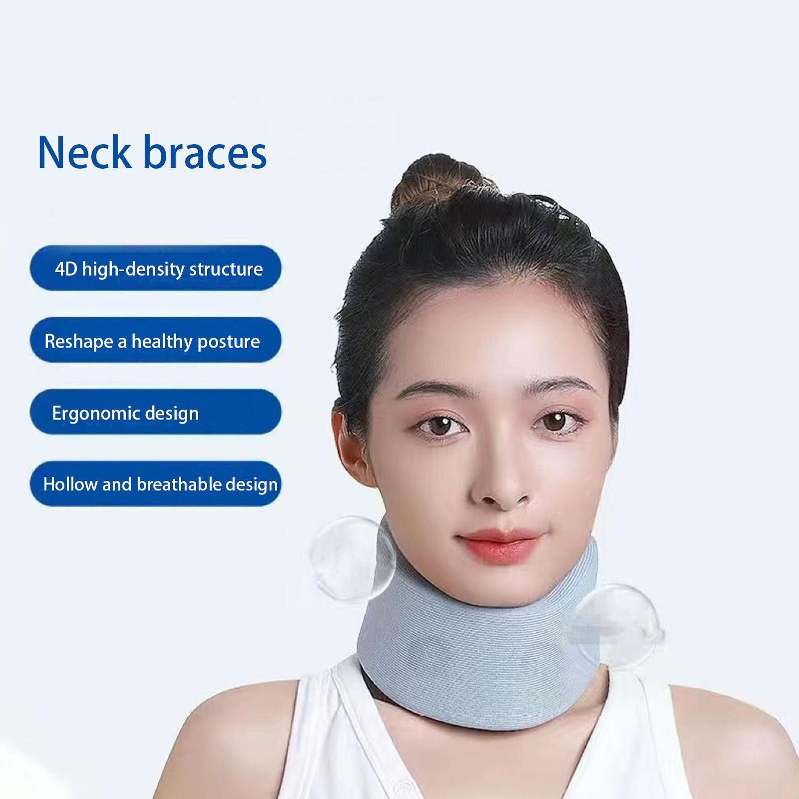 new Neck Brace Anti-Snoring For Sleeping Neck Pain and Support Adjustable Collar koeek - KOEEK