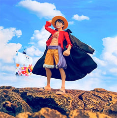 1/12 Black Wired Cloak Jacket Coat for 6" SHF Luffy One Piece Figure (No Figure) 07FC0E-D4 - KOEEK