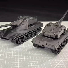 1/72 Scale French AMX50 Heavy Tank 3D Printed Military Model Kit 07FC0E-D4 - KOEEK