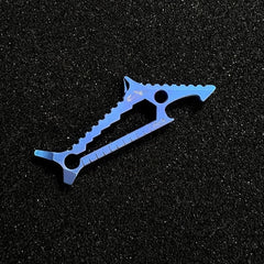 Titanium Alloy Key chain Pry Bar Crowbar Bottle Opener Outdoor Multi Tools EDC 07FC0E-D4 - KOEEK