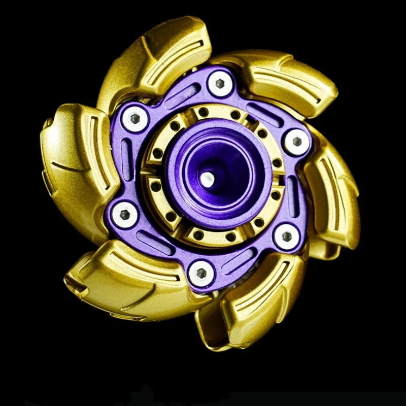EDC Deformation Mecha Fidget Hand Spinner Alloy Stress Relief Fingertip Gyro 07FC0E-D4 - KOEEK