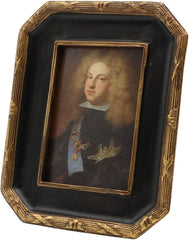 new 2.5x3.5 Small Vintage Picture Frame, Mini Antique 2.5x3.5, Black and Gold 07FC0E-D4 - KOEEK