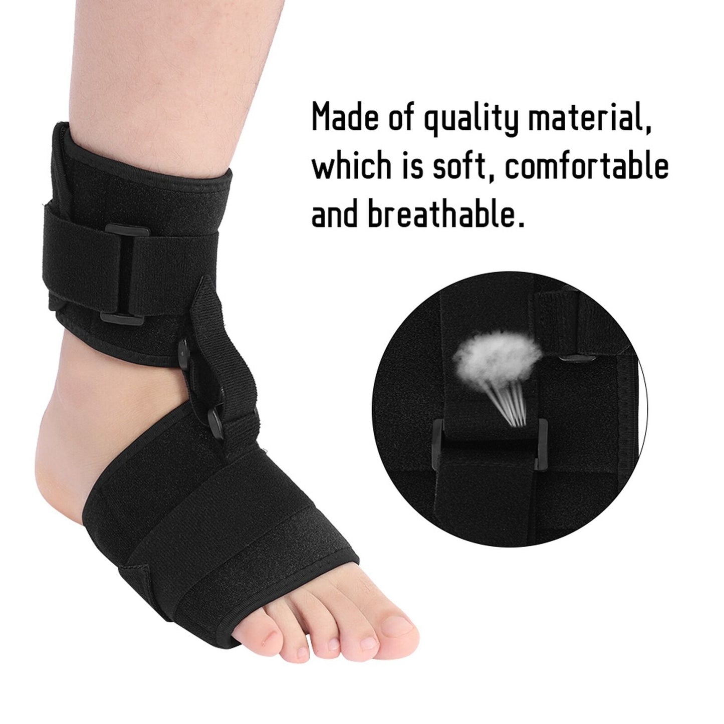 new AFO Foot Drop Brace Drop Foot Brace For Walking - Use As A Left Or Right koeek - KOEEK