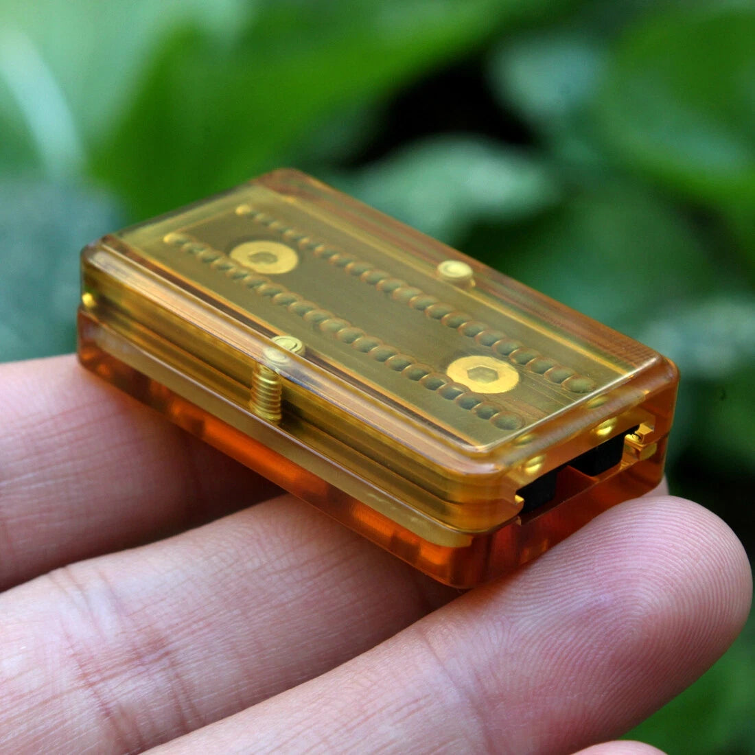 PEI Fidget Slider Ding Ding Clicker Haptic Toy Mechanical Push Card Pocket EDC 07FC0E-D4 - KOEEK
