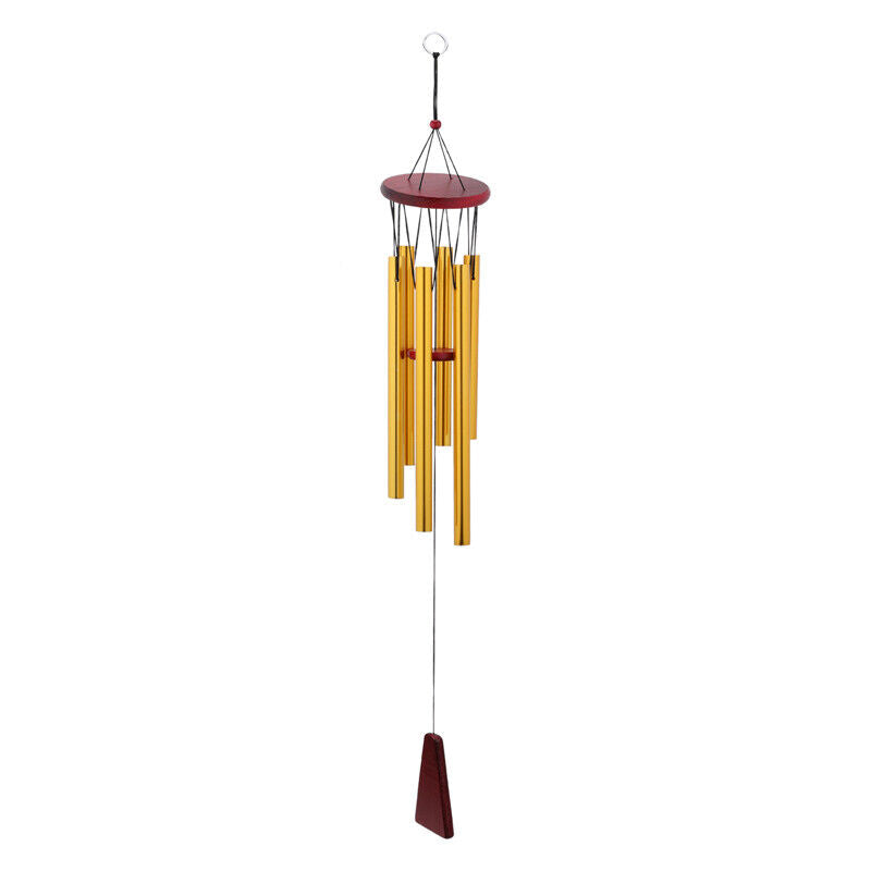 nye Wind Chimes Stor Dyb Tone Kapel Klokker 6-Rør Udendørs Have Home Decor Gift