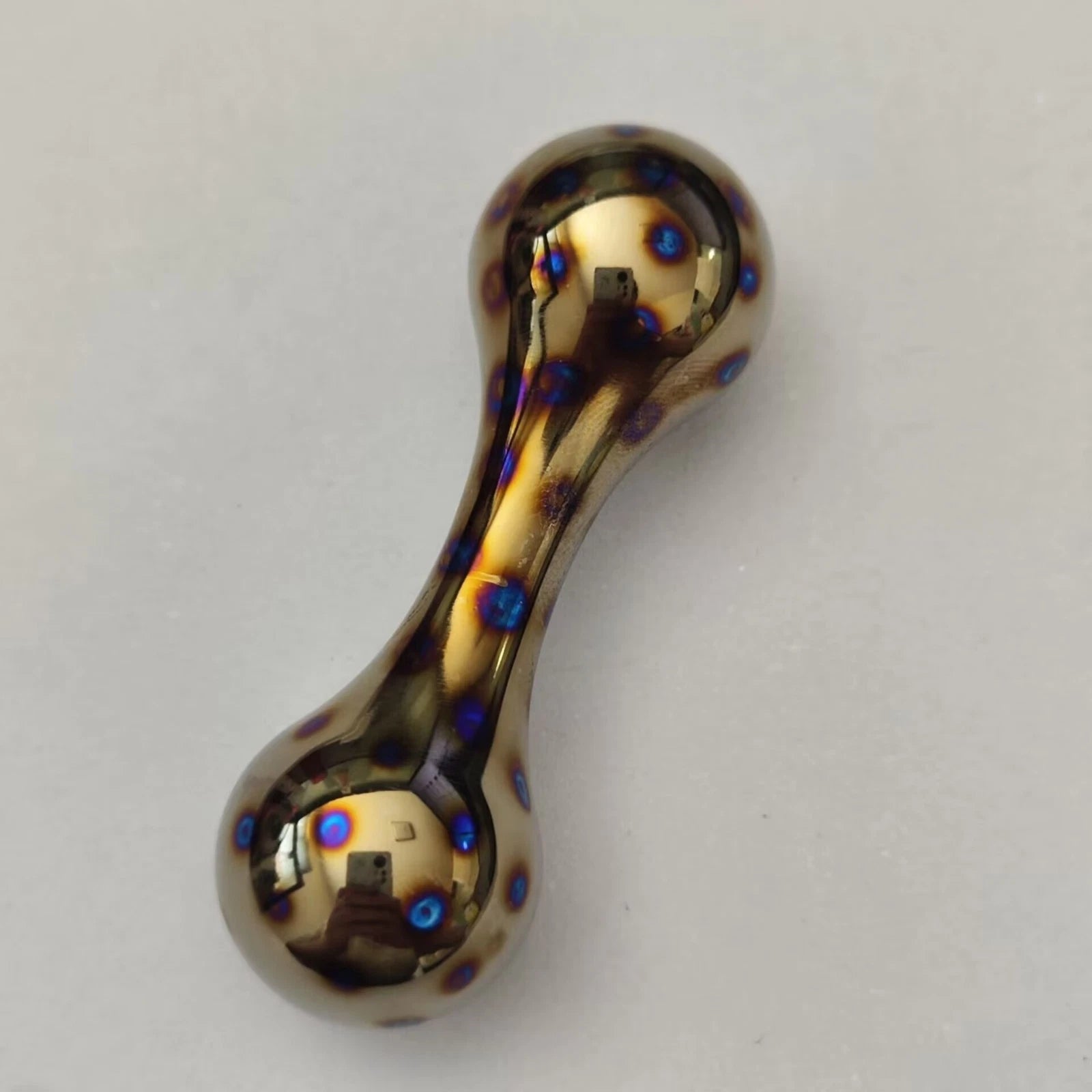 Titanium Alloy Knuckle Fidget Toy Skill Toy Knucklebone Worry Bead Stress Relief 07FC0E-D4 - KOEEK