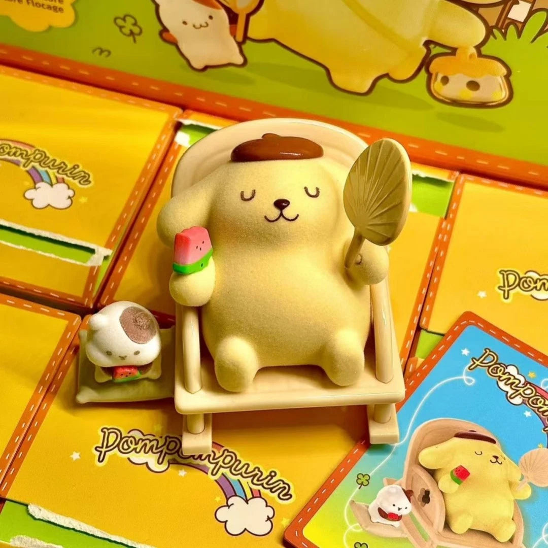 MINISO Sanrio Pompompurin Childhood Seasons Series Confirmed Blind Box Toy Gift MINISO - KOEEK