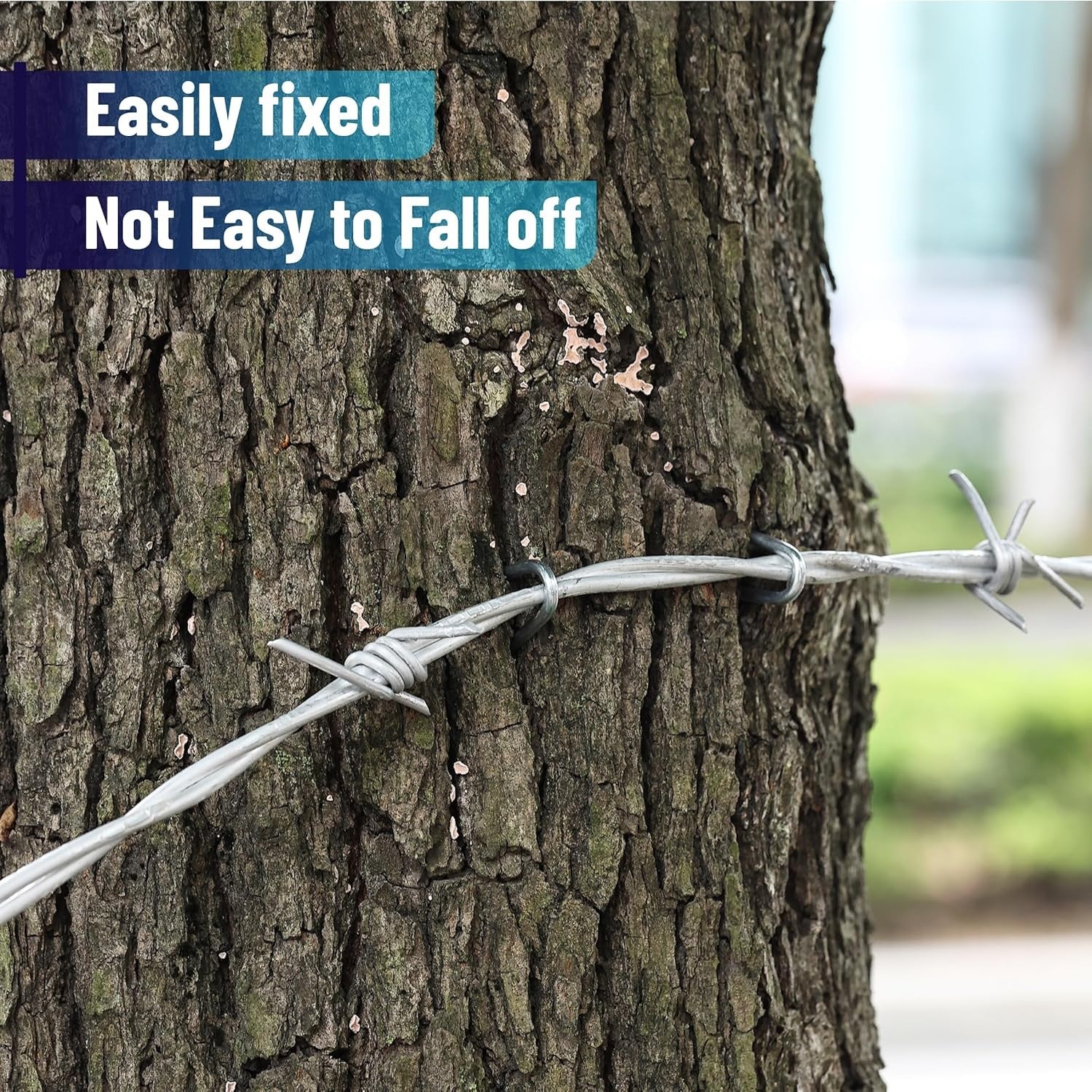 new Bates Choice Fence Staples, 200 pcs, 1" Galvanized Steel, Silver, U Silver BATES CHOICE - KOEEK