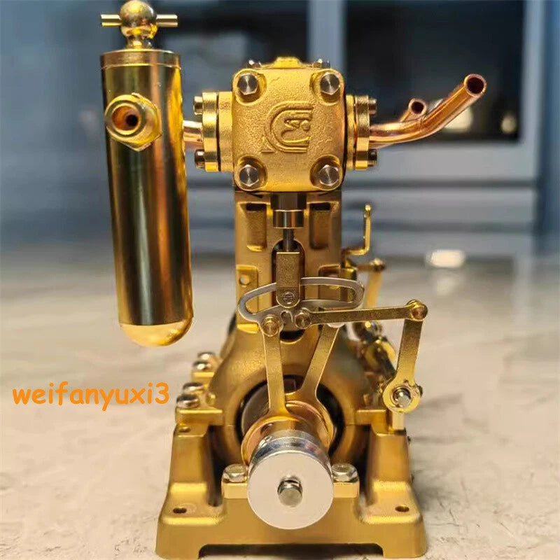 Compact Vintage L2 Steam Engine Model Dual Cylinder Powerful Toy Collection Gift 07FC0E-D4 - KOEEK