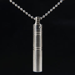 Outdoor Edc Loud TC4 Titanium Whistle With Cord Emergency Hiking Camping Whistle 07FC0E-D4 - KOEEK