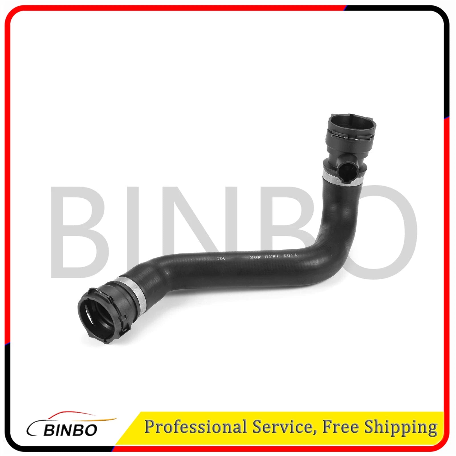 8PCS Expansion Tank Coolant Radiator Hose Set For BMW 3 Series E46 330Ci 325i 07FC0E-D4 - KOEEK
