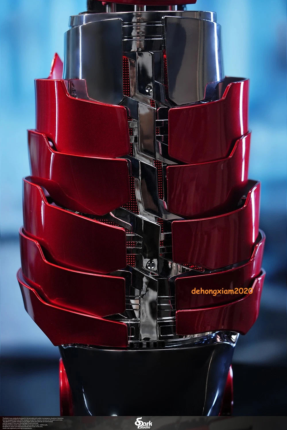 Iron Man MK5 Right Arm Gloves Armor 1:1 Wearable Voice Touch Remote Control Prop 07FC0E-D4 - KOEEK