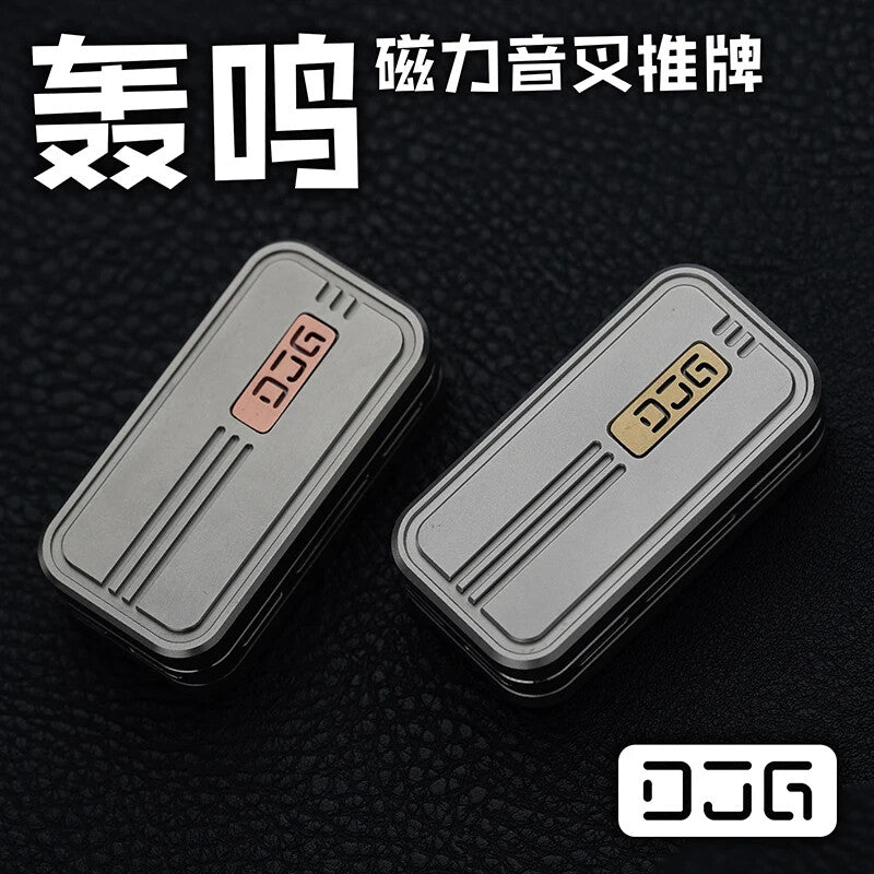 EDC Titanium Alloy Magnetic Paragraph Push Slider Decompression Toys 07FC0E-D4 - KOEEK