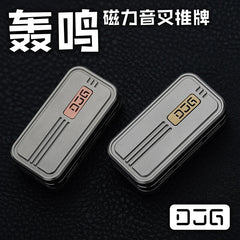 EDC Titanium Alloy Magnetic Paragraph Push Slider Decompression Toys 07FC0E-D4 - KOEEK