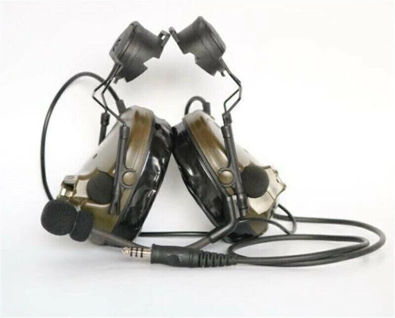 C3 TCA Comtac-III Tactical Headset Peltor Helmet Ver. Noise Reduction Headphone 07FC0E-D4 - KOEEK