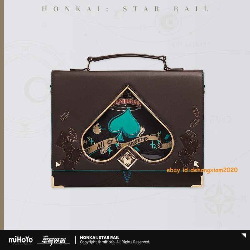 miHoYo Honkai: Star Rail Aventurine Theme Backpack Handbag Crossbody Bag Itabag MIHOYO - KOEEK