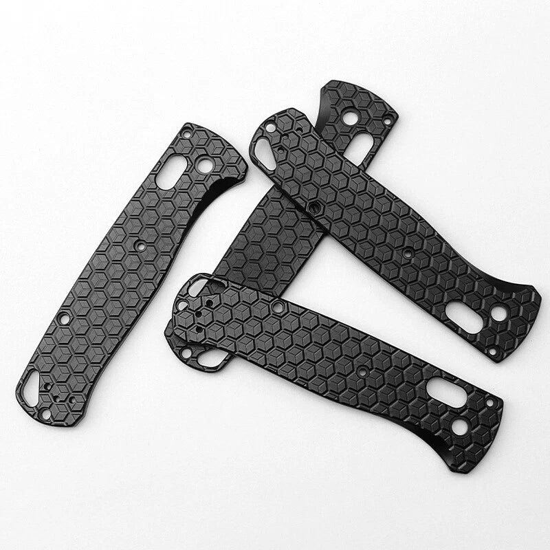 2pcs Custom Aluminium Alloy Handle Scales For Benchmade Bugout 535 Folding Knife 07FC0E-D4 - KOEEK
