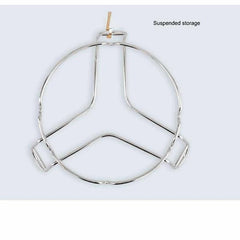 Stainless Steel Kitchen Pot Rack Multi-Layer Insulation Wok Rack Tripod Rack 07FC0E-D4 - KOEEK