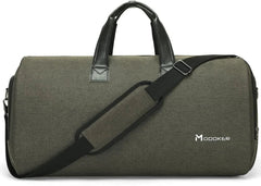 Convertible garment bag with shoulder strap, 2-in-1 hanging suitcase travel bag 07FC0E-D4 - KOEEK
