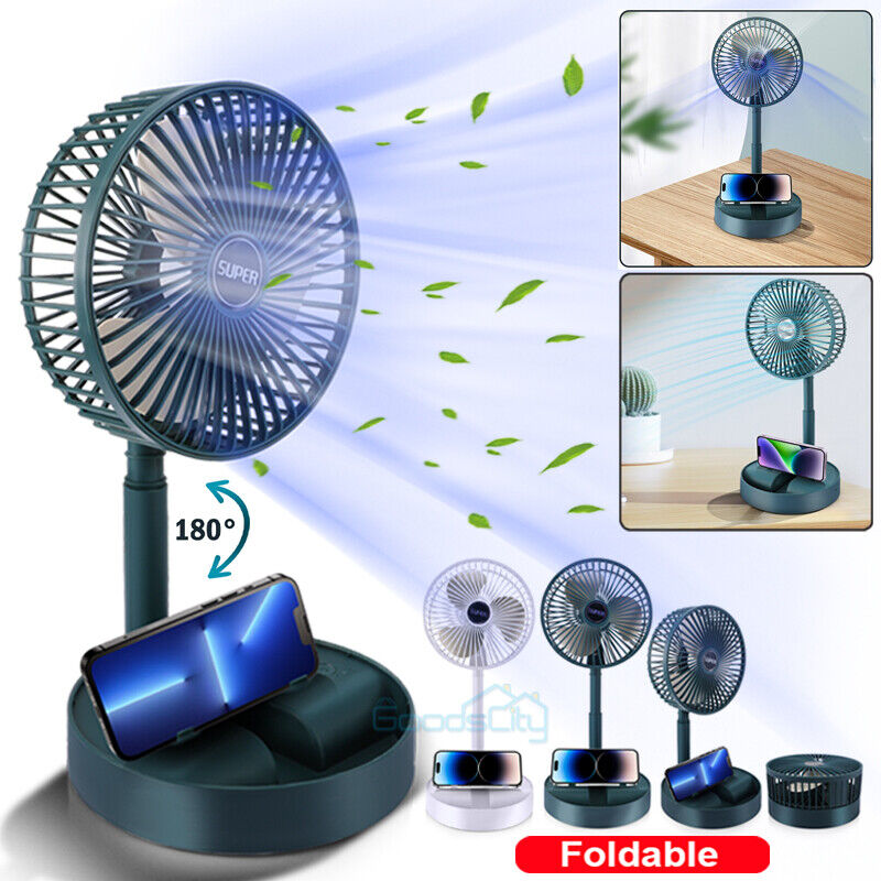 ny 2024 Aire acondicionado frio ventilator portatil USB oppladbar abanico de piso