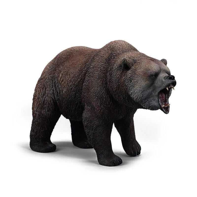 1/6 JXK Brown Bear Model Realistic Fierce Animal Soldier Scene GK Statue Toy 07FC0E-D4 - KOEEK
