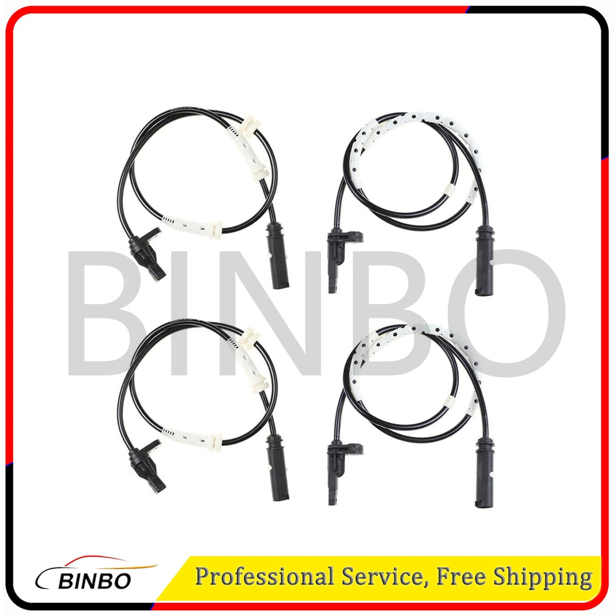 4xFront&Rear ABS Wheel Speed Sensor for BMW F30/F32/F33 230i 328i 328d 335i 440i 07FC0E-D4 - KOEEK