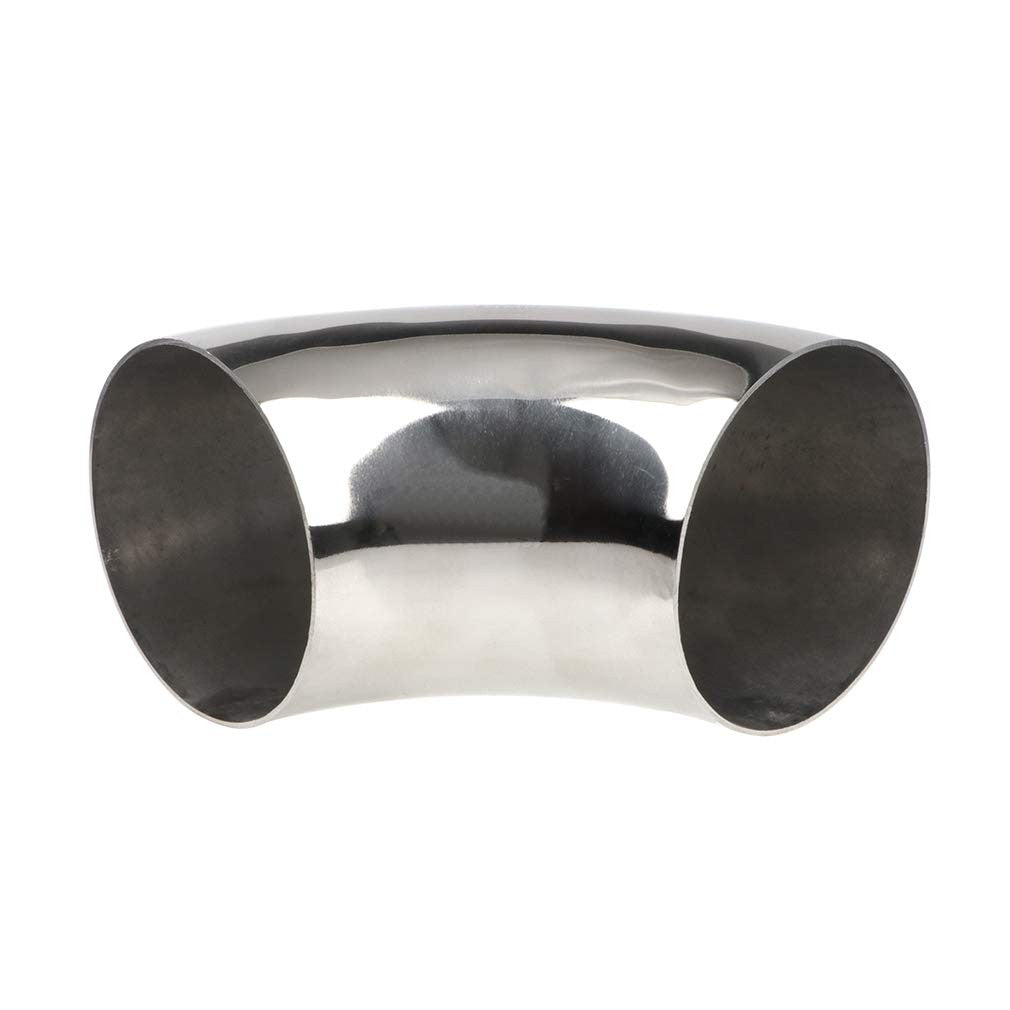 new Stainless Steel Elbow 2.5" 90° Mandrel Bend OD: 2.5", 07FC0E-D4 - KOEEK
