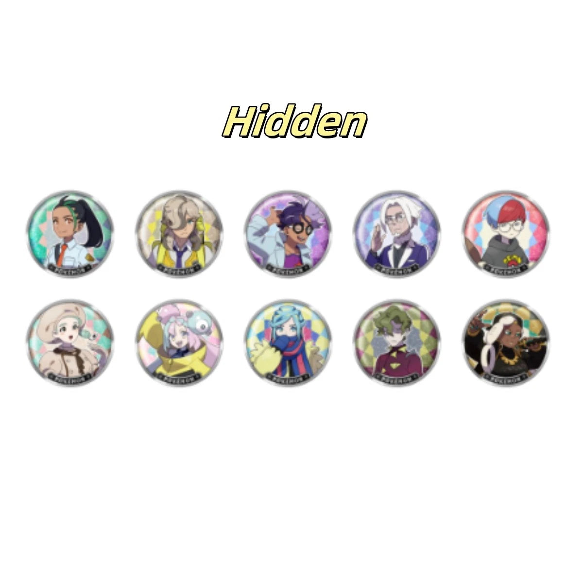 IN STOCK 2025 Pokemon S-Chinese Paldea Metal Magnetic Sticker Set Randomness 07FC0E-D4 - KOEEK