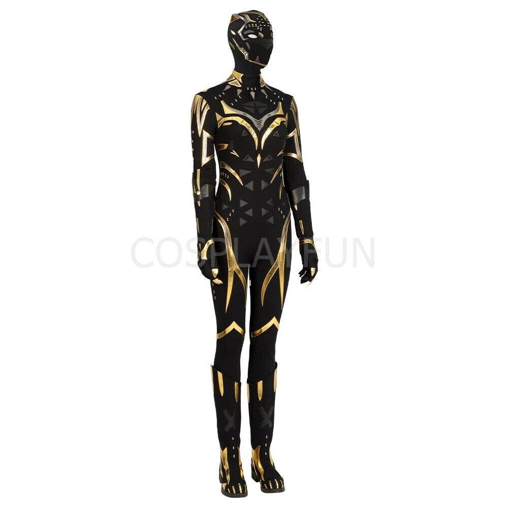 Black Panther Wakanda Forever Shuri Costume Cosplay Suit Ver3 Handmade HANDMADE - KOEEK