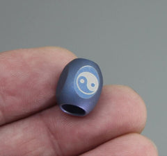 TC4 Titanium Alloy Key Lanyard Pendant Bead DIY Parachute Rope Braiding EDC Tool 07FC0E-D4 - KOEEK