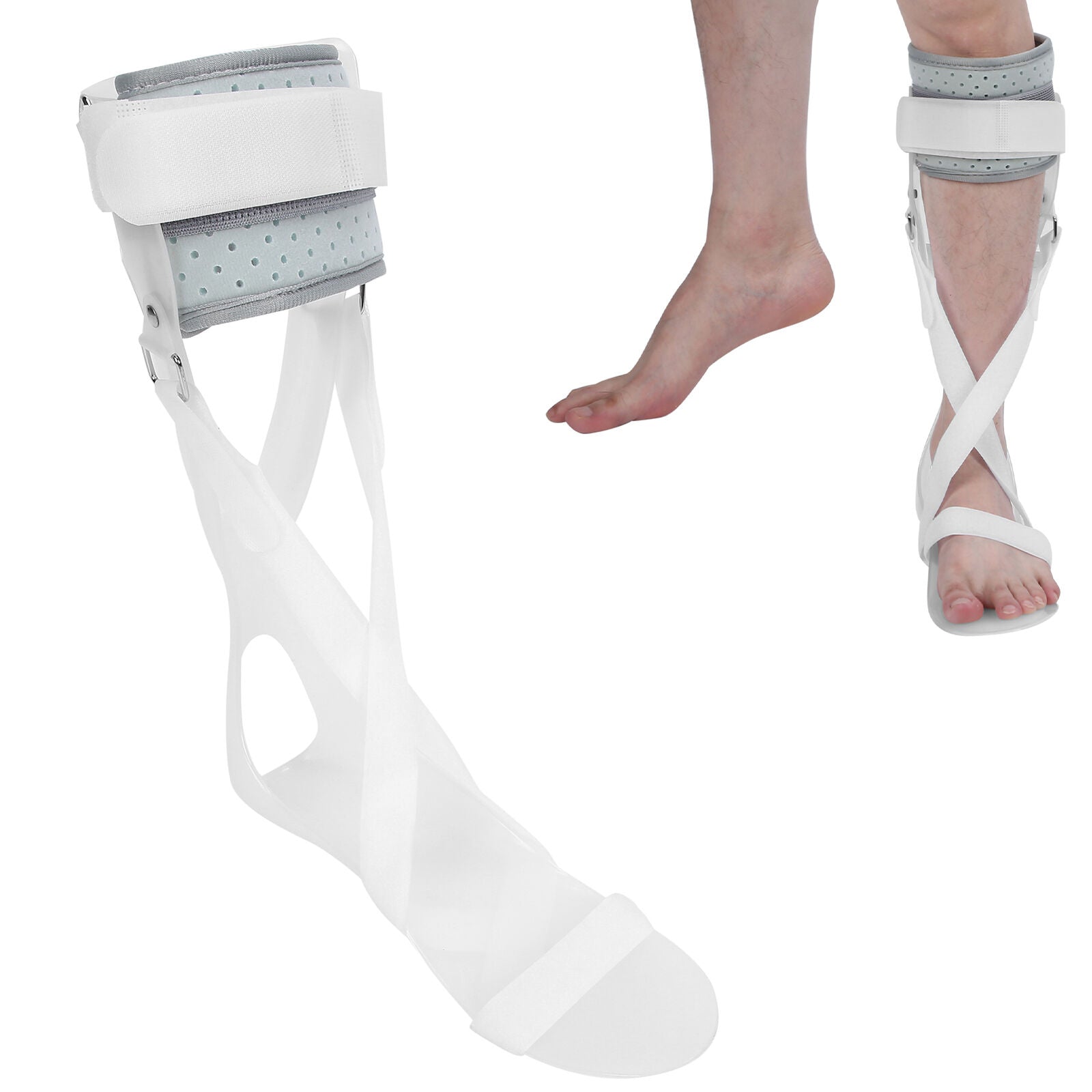 new Drop Foot Corrector Splint Ankle Foot Orthosis Brace(Left Foot M) HGF koeek - KOEEK