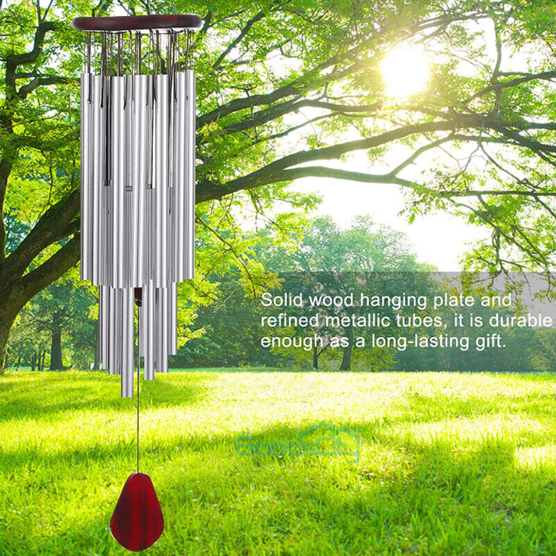 ny 27 rør Stor dyb tone Windchime Kapelklokker Wind Chimes Have Home Decor