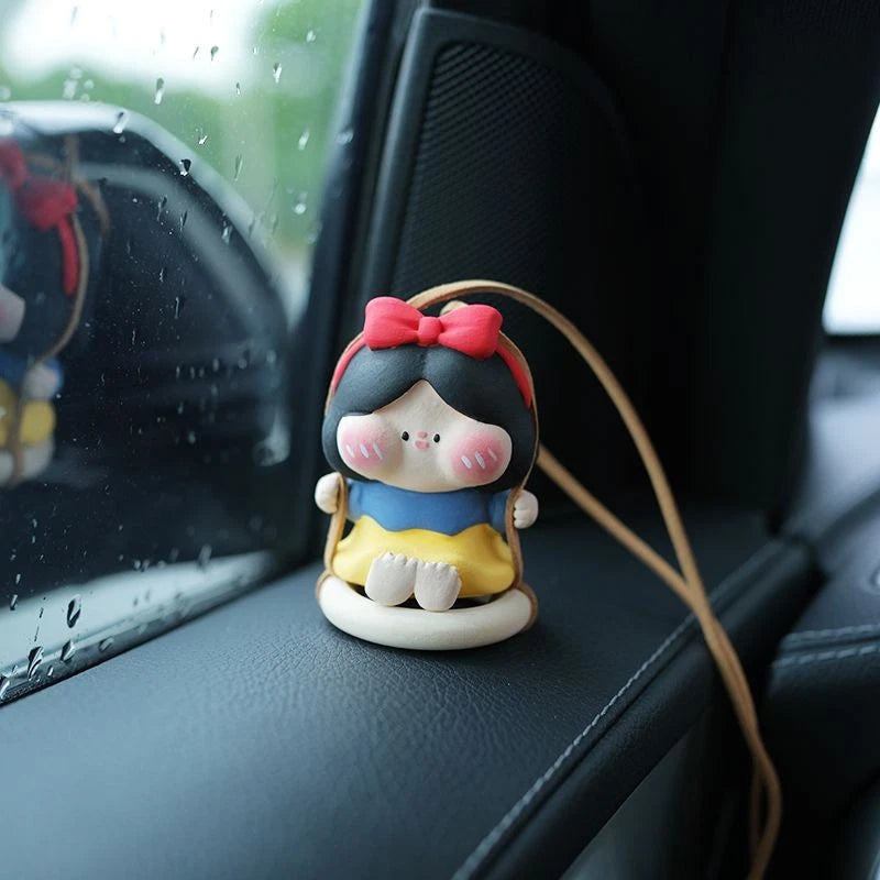 Car Hanging Ornament Interior Rearview Mirror Decor Pendant Ornament 07FC0E-D4 - KOEEK