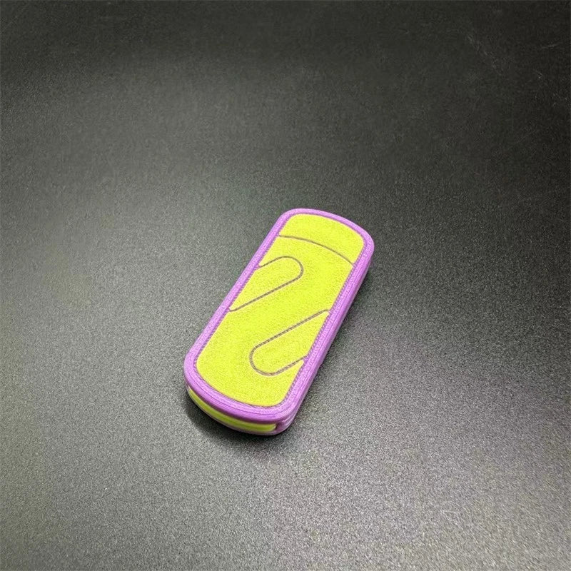 Simple Machinery Push EDC Fidget Slider Fashion Plastic Stress Relief Toy 07FC0E-D4 - KOEEK