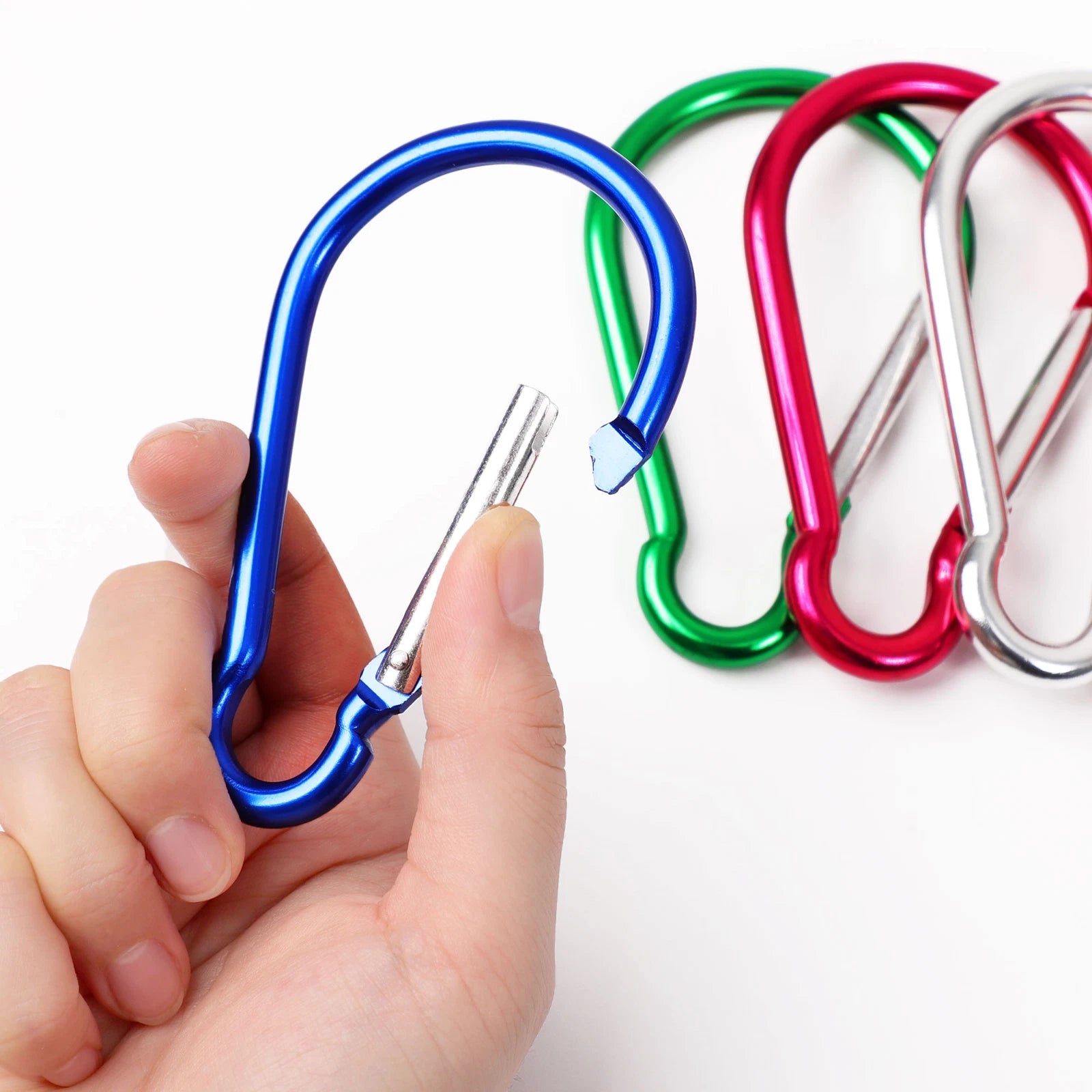 Uxcell 5PCS Spring Snap Hooks, Carabiner Keychain Clips Quick Link for Key UXCELL - KOEEK