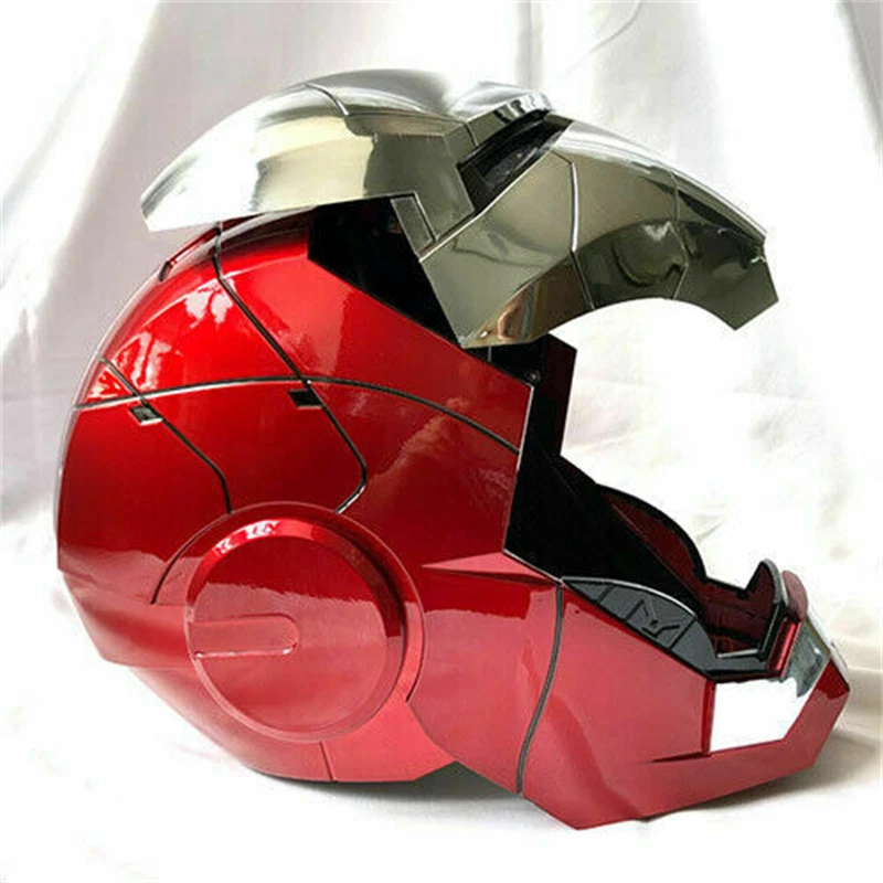 IN US! Iron Man MK5 Helmet Wearable English Voice-controlled Autoking Mask Gift 07FC0E-D4 - KOEEK